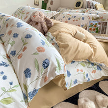 Load image into Gallery viewer, Washed Cotton Student Dormitory Bed Quilt Cover