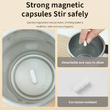 Load image into Gallery viewer, Automatic Coffee Stirring Cup, Stainless Steel Self-Stirring Coffee Cup With Lid, Auto Stir & Heating Feature, LED Intelligent Display Temperature