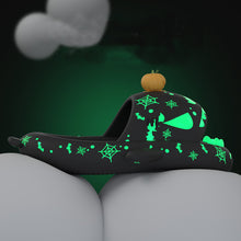 Load image into Gallery viewer, Halloween And Christmas Shoes Ins Luminous Shark Slippers Couple Men Women House Shoes Non-slip Bathroom Slippers Home