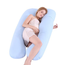 Load image into Gallery viewer, Summer Sleeping Support Pillow For Pregnant Women U Shape Maternity Pillows Pregnancy Ice Silk