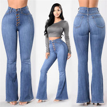 Load image into Gallery viewer, New high waist stretch jeans