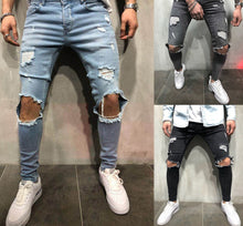 Load image into Gallery viewer, Men's knees, big brooch pants