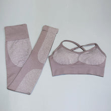 Load image into Gallery viewer, Yoga sports running fitness bra suit
