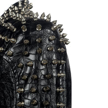 Load image into Gallery viewer, Short leather jacket