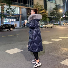 Load image into Gallery viewer, Korean-style Mid-length Cotton-padded Jacket Thickened