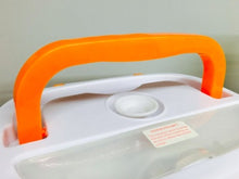 Load image into Gallery viewer, Electric lunch box food grade plastic 110v 220v plug in lunch box household appliances gift