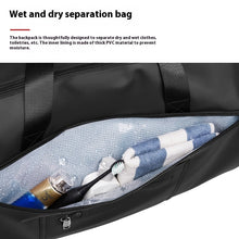 Load image into Gallery viewer, High Quality Waterproof Suit Bag For Men Large Capacity Travel Bag With Shoe Compartment Dry And Wet Separation Travel Organizer