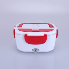 Load image into Gallery viewer, Electric lunch box food grade plastic 110v 220v plug in lunch box household appliances gift