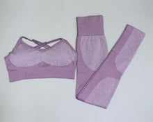 Load image into Gallery viewer, Yoga sports running fitness bra suit
