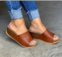 Load image into Gallery viewer, Wedge Sandals And Slippers Women Shoes