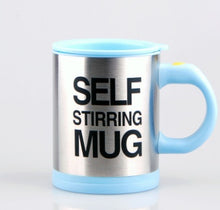 Load image into Gallery viewer, Automatic Stirring Glass Lazy Electric Mug Stainless Steel Electric Rotating Coffee Cup