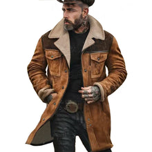 Load image into Gallery viewer, Suede Multicolor Jacket Multi-pocket Zipper
