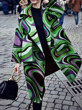 Load image into Gallery viewer, Casual Long Solid Warm Woolen Coat