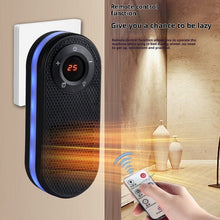Load image into Gallery viewer, Small Heater 180 Degree Rotatable Electric Heater With Remote LED Display Overheat Protection Warmer With Timer Function