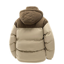 Load image into Gallery viewer, Thick Corduroy Patchwork Jacket Winter Zip-up Stand Collar Coat Casual Commuter Long-sleeved Cardigan Top Outwear Women's Clothing