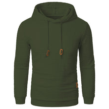 Load image into Gallery viewer, Men's Jacquard Hooded Sweater Long-sleeved Hoodie Warm Solid Sports Top