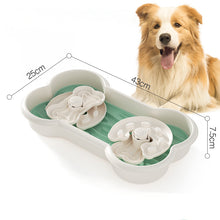 Cargar imagen en el visor de la galería, Cuencos de alimentación lenta para perros Cuenco antiasfixia para perros Cuenco de alimentación lenta para perros Comida cruda húmeda seca Rompecabezas de comida para perros para perros de razas grandes