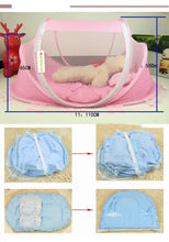 Load image into Gallery viewer, Foldable Baby Bed Net With Pillow Net 2pieces Set