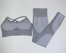 Load image into Gallery viewer, Yoga sports running fitness bra suit