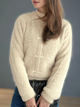 Load image into Gallery viewer, Cutout Knot Button Long Sleeve Cardigan