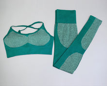 Load image into Gallery viewer, Yoga sports running fitness bra suit