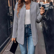 Load image into Gallery viewer, Women's Textured Cardigan Fashionable Jacket