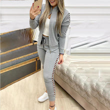 Load image into Gallery viewer, European and American two-piece casual women's suit