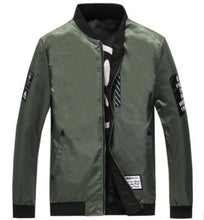 Load image into Gallery viewer, Men's Reversible Flight Jacket for Autumn &Winter