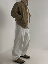 Cargar imagen en el visor de la galería, Chaqueta retro de ante para hombre