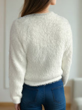 Load image into Gallery viewer, Cutout Knot Button Long Sleeve Cardigan