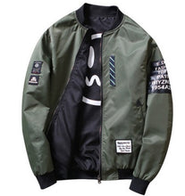 Load image into Gallery viewer, Men's Reversible Flight Jacket for Autumn &Winter