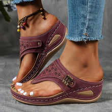 Load image into Gallery viewer, Wedge Sandals Women's Platform Roman