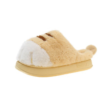 Cargar imagen en el visor de la galería, 3D Cat Paw Plush Slippers Flat Thermal Winter Slippers Comfortable Fluffy Home Slippers Furry Paw Couple Slippers For Indoor Bedroom