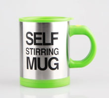 Load image into Gallery viewer, Automatic Stirring Glass Lazy Electric Mug Stainless Steel Electric Rotating Coffee Cup