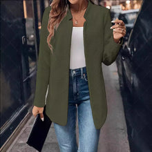Load image into Gallery viewer, Women's Textured Cardigan Fashionable Jacket