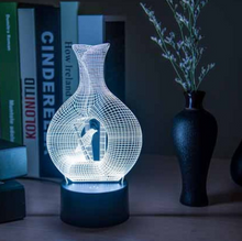 Load image into Gallery viewer, Creative 3D night light LED lamp