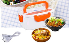 Load image into Gallery viewer, Electric lunch box food grade plastic 110v 220v plug in lunch box household appliances gift