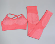 Load image into Gallery viewer, Yoga sports running fitness bra suit