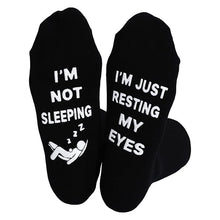 Load image into Gallery viewer, Creative Foot Letter Non-slip Dispensing Knee-high Sports Socks