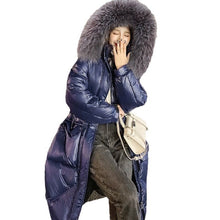 Load image into Gallery viewer, Korean-style Mid-length Cotton-padded Jacket Thickened