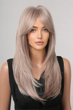 Load image into Gallery viewer, 13*1" Full-Machine Wigs Synthetic Long Straight 22"