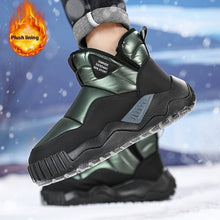 Load image into Gallery viewer, Outdoor Plus Fluff Thickened Warm Down Cotton-padded Shoes