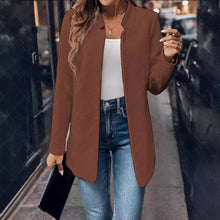 Load image into Gallery viewer, Women's Textured Cardigan Fashionable Jacket