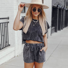 Load image into Gallery viewer, Women's Simple European And American Style Pocket High Waist Casual Suit