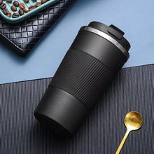 Cargar imagen en el visor de la galería, 510ML Leakproof Insulated Thermal Travel Stainless Steel Coffee Mug Cup Flask