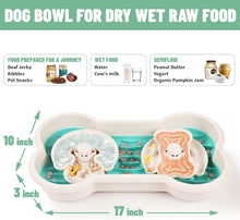 Cargar imagen en el visor de la galería, Cuencos de alimentación lenta para perros Cuenco antiasfixia para perros Cuenco de alimentación lenta para perros Comida cruda húmeda seca Rompecabezas de comida para perros para perros de razas grandes