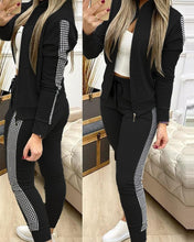 Load image into Gallery viewer, European and American two-piece casual women's suit