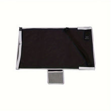 Load image into Gallery viewer, Portable Airplane Seat Extension Pad - Comfortable Nylon Travel Footrest For Enhanced Leg Support