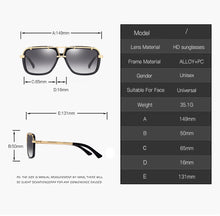 Load image into Gallery viewer, Men's And Women's PC Sunglasses Series Women's Classic Sunglasses Large Frame Glasses Driving Glasses Fishing Glasses Glasses