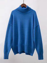 Load image into Gallery viewer, Turtleneck Long Sleeve Sweater